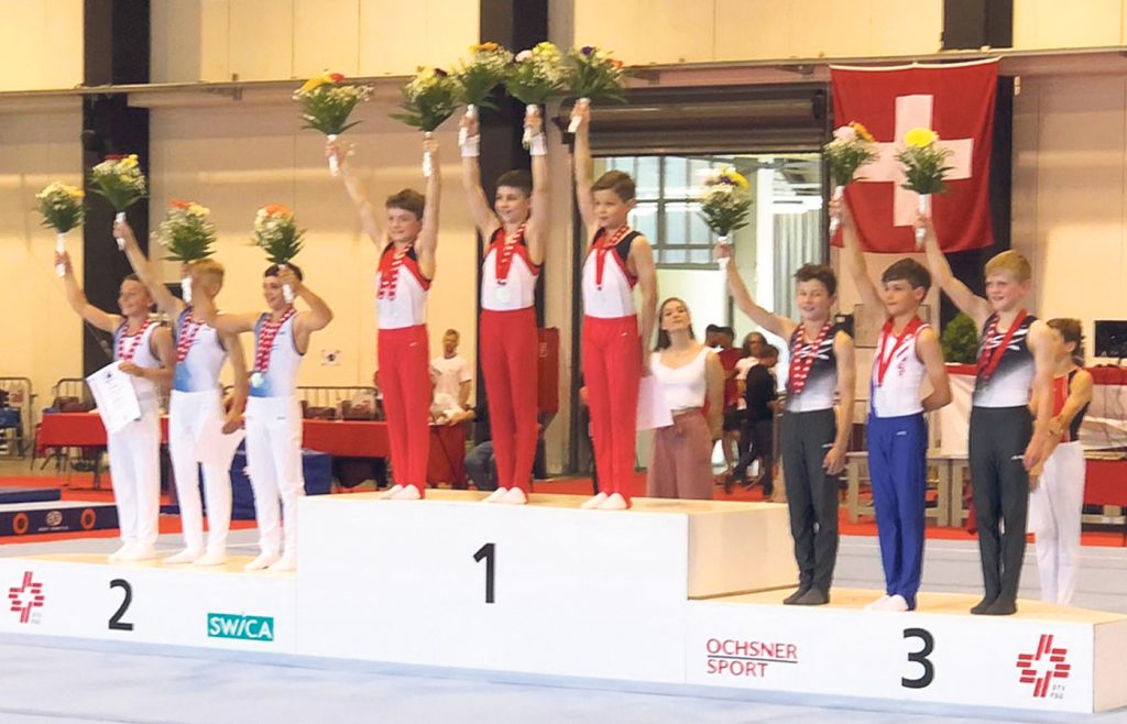 3rd place for artistic gymnasts Epicon / Lucerne |