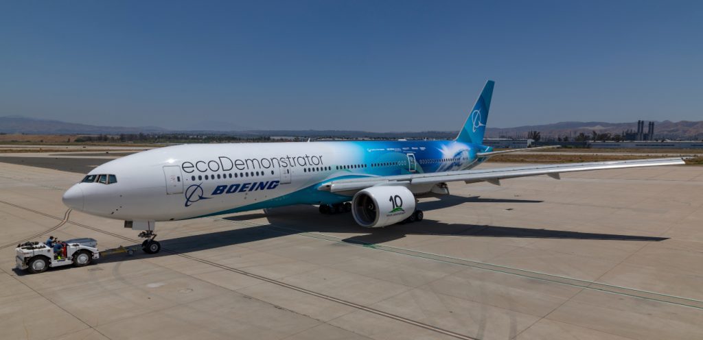 Ecodemonstrator: Boeing turns the 777-200 ER into a new technology test plane