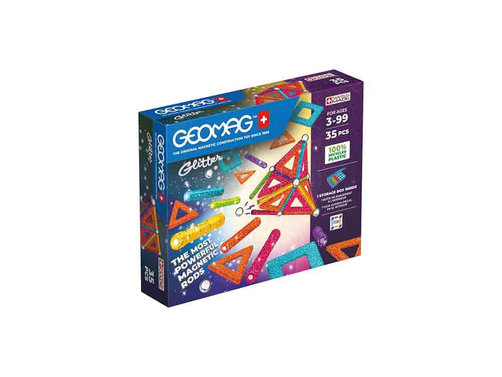 Geomagworld lets imaginations shine with Geomag Glitter, Gütsel Online and OWL live