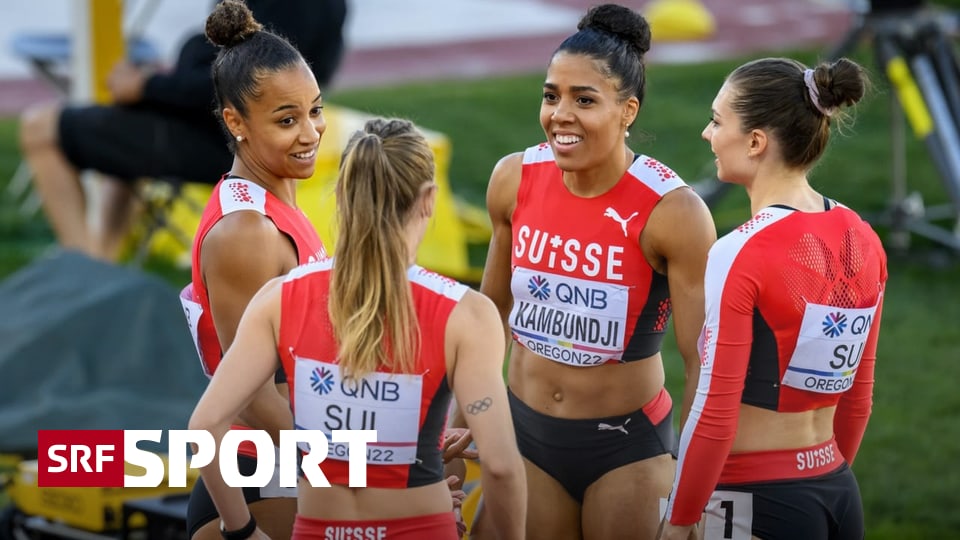 78 hundred behind bronze - disappointed Swiss sprint relay in seventh place - sport