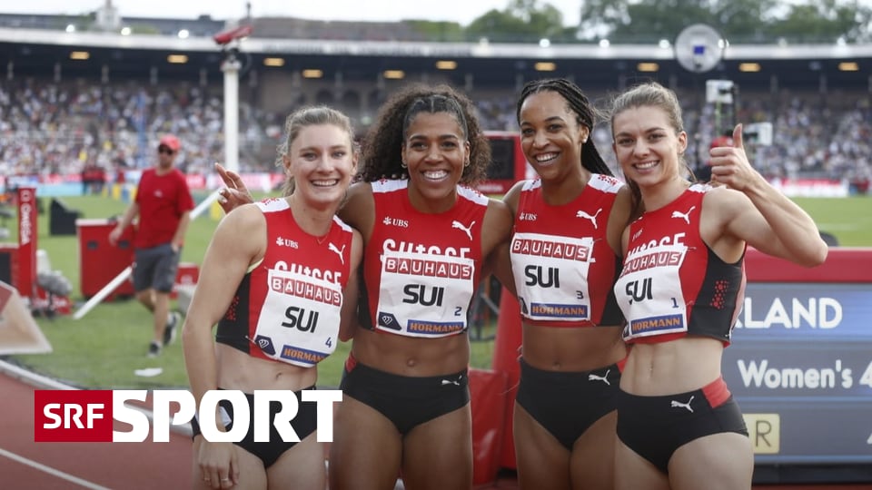 Diamond League in Stockholm - Women's sprint relay with priority - Kambounge absence 0.003 seconds - Sports