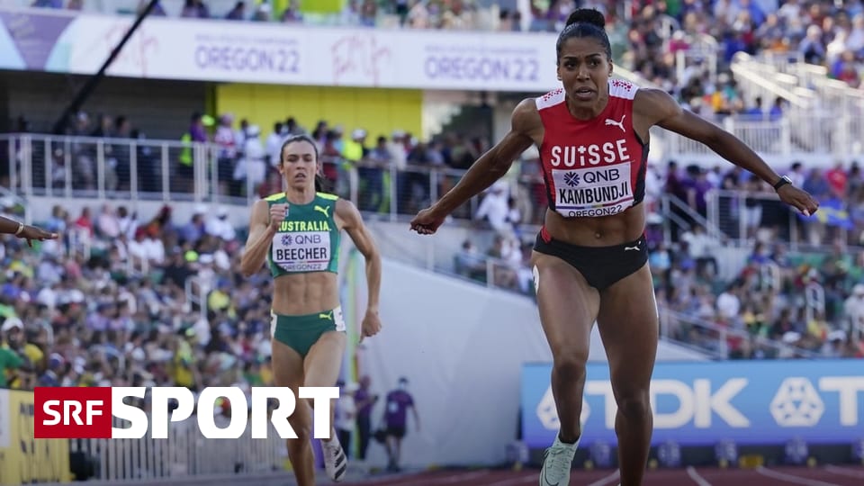 Semi-finals over 200m - with a Swiss record: Kamboongi flies to the final - Sports