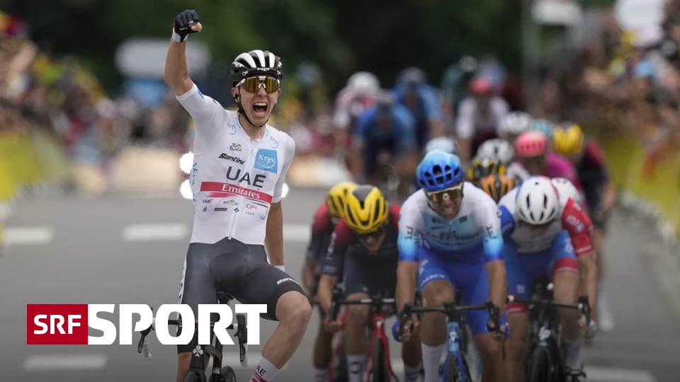 Sixth stage of the Tour de France - Pogacar shows staying power - Van Aert's gamble - Sports