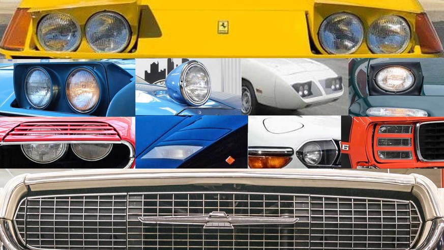 The coolest pop-up headlights in automotive history - gifs à gogo!