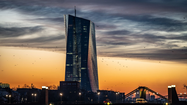 Der Hauptsitz der Europäischen Zentralbank in Frankfurt am Main.