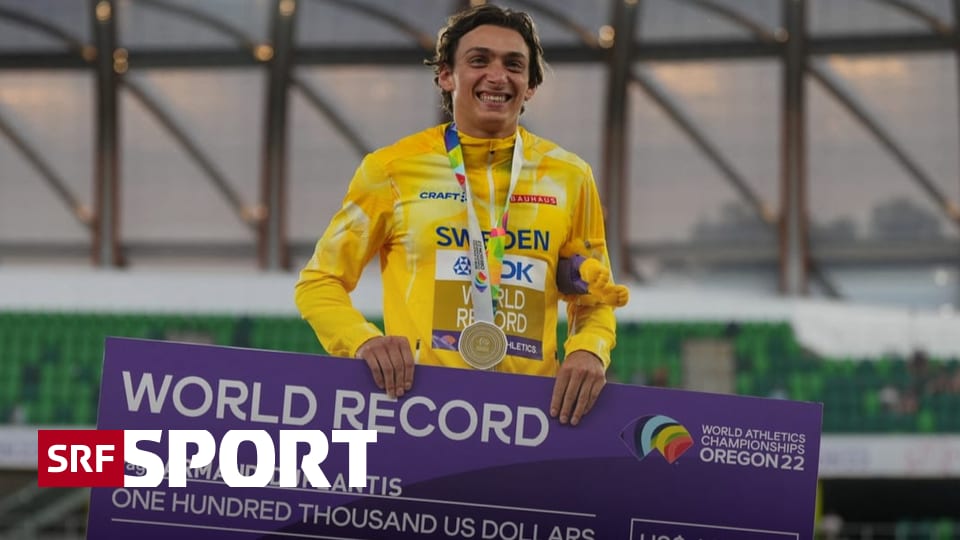 Upswing at the end of the World Cup - 6.21 metres: Duplantis jumps a world record