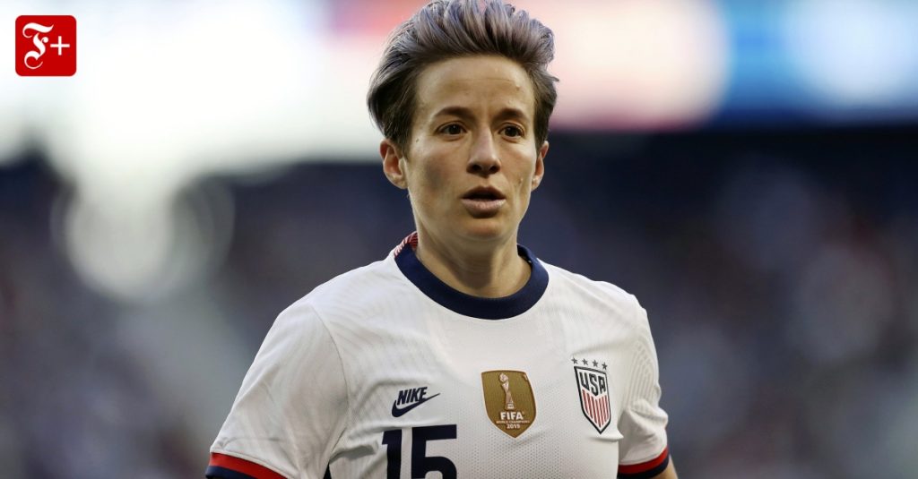 Why is Megan Rapinoe considered a barometer of moods in the United States
