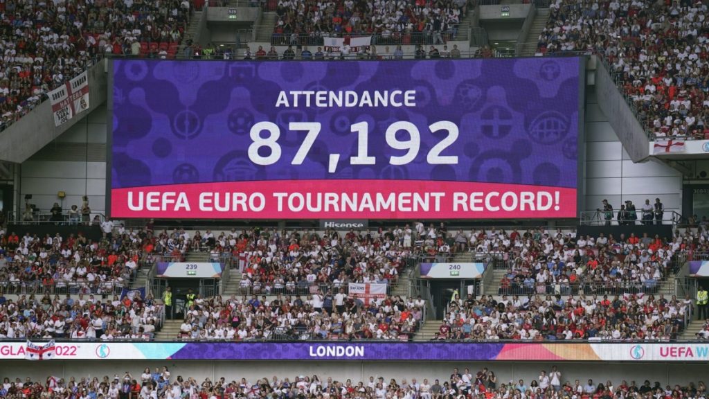 Sold out Football - European Champions vs USA - Sports