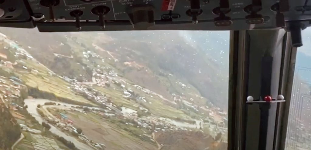 Paro International Airport: How to land an Airbus in the mountains of Bhutan