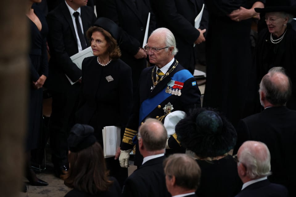 Sweden's King Carl XVI.  Gustav and Queen Silvia 