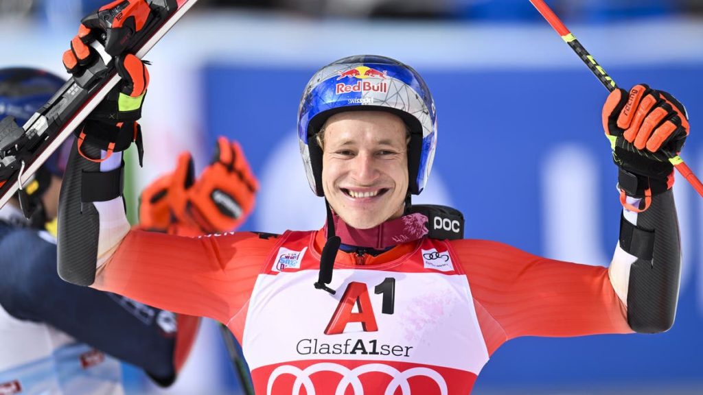 Marco Odermatt wins giant slalom at Sölden