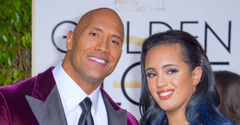 Dwayne 'The Rock' Johnson: His daughter appears on TV for the first time