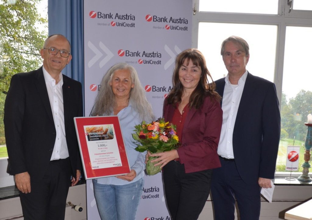“School Bag Prevention Team”: 3rd place in the Bank of Austria Social Prize for the year 2022
