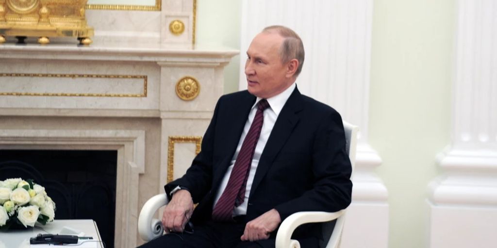 Vladimir Putin is said to use three pairs