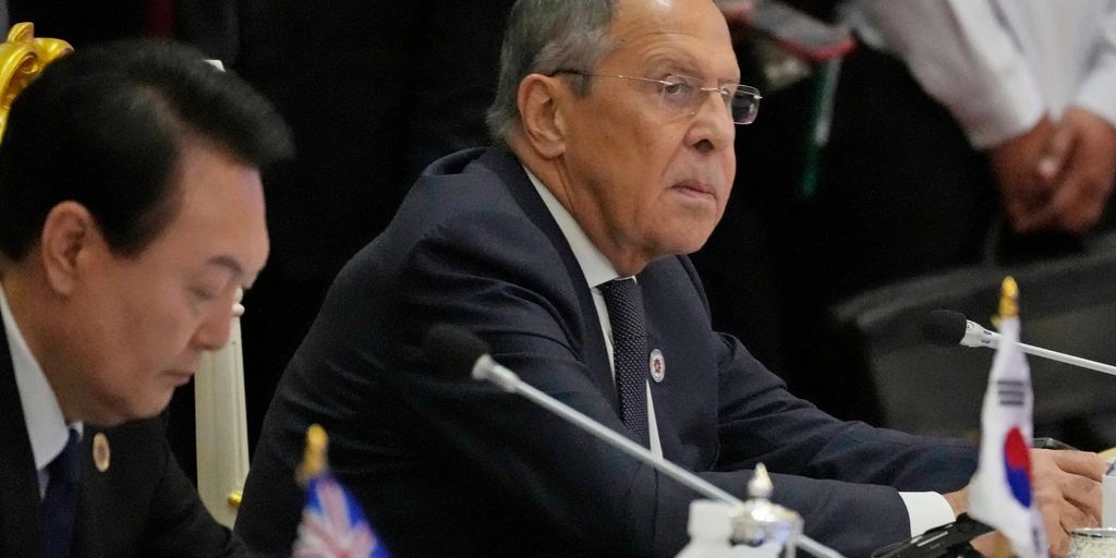 Lavrov made serious allegations against the United States at the ASEAN summit
