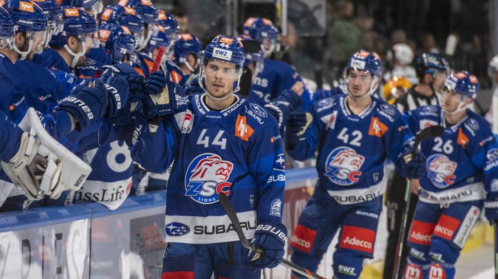 ZSC Lions lose in Sweden
