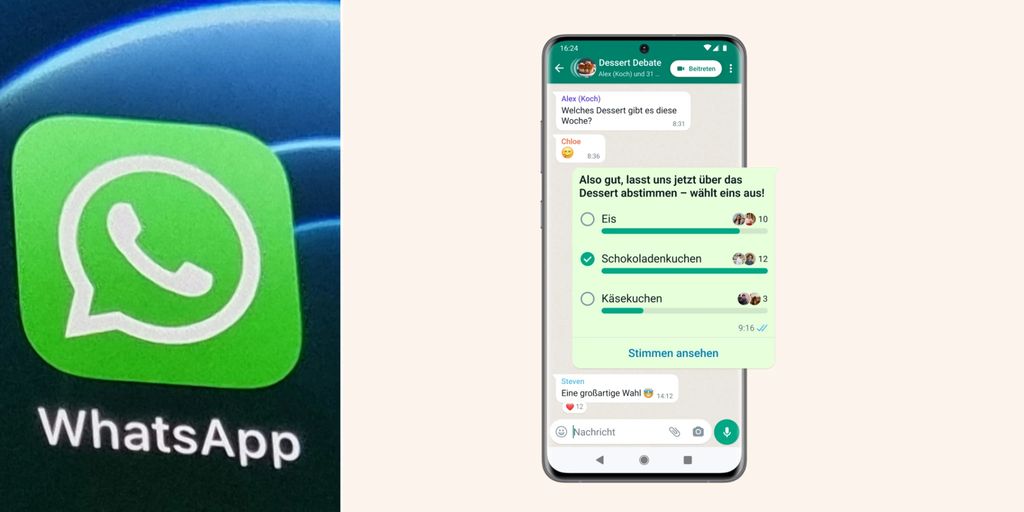 WhatsApp now has polls for group chats