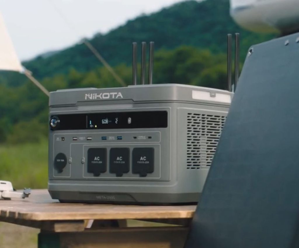 NiKOTA META-2000: a powerful power station with 4G / 5G connectivity with a big crowdfunding discount