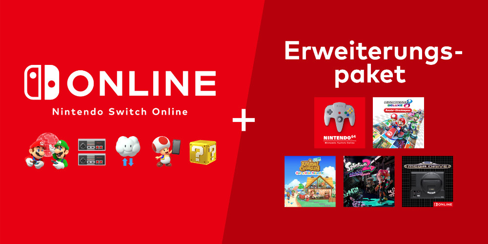 Nintendo Switch Online + Erweiterungspaket (feat. Octo-Expansion)