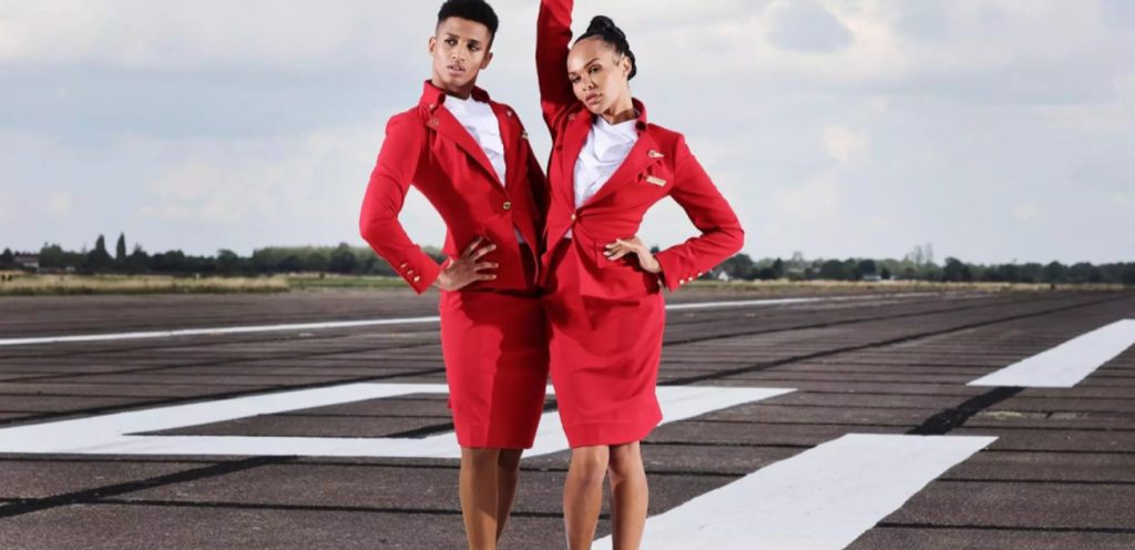 Virgin Atlantic: Double the number of orders thanks to a gender-neutral outfit