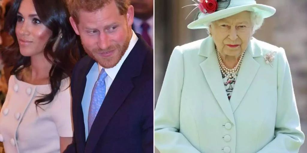 The Queen puts Prince Harry in front of the door: "You're out."