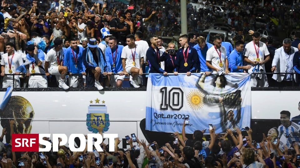 Chaos in Buenos Aires - Argentina's World Cup champions must be 'evacuated' by helicopter